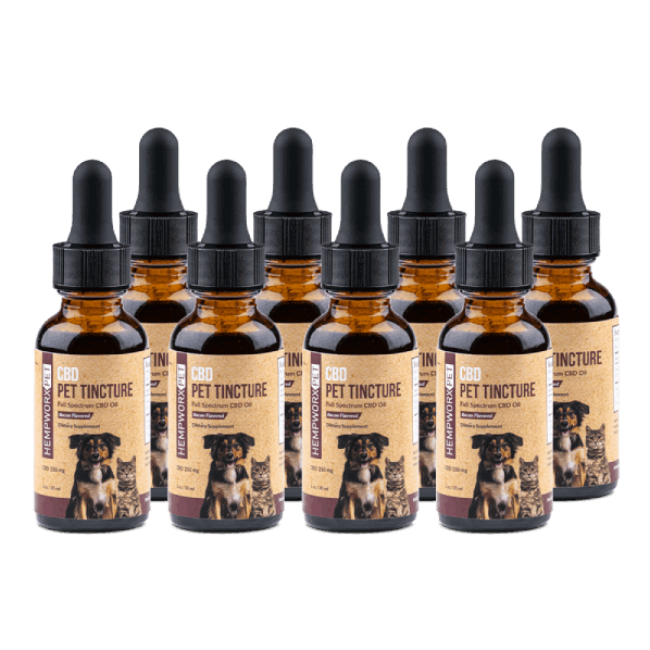 HempWorx CBD Pet Tincture 8-Pack