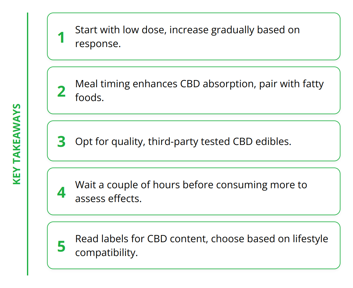 Key Takeaways - CBD Edibles Benefits: All You Need to Know