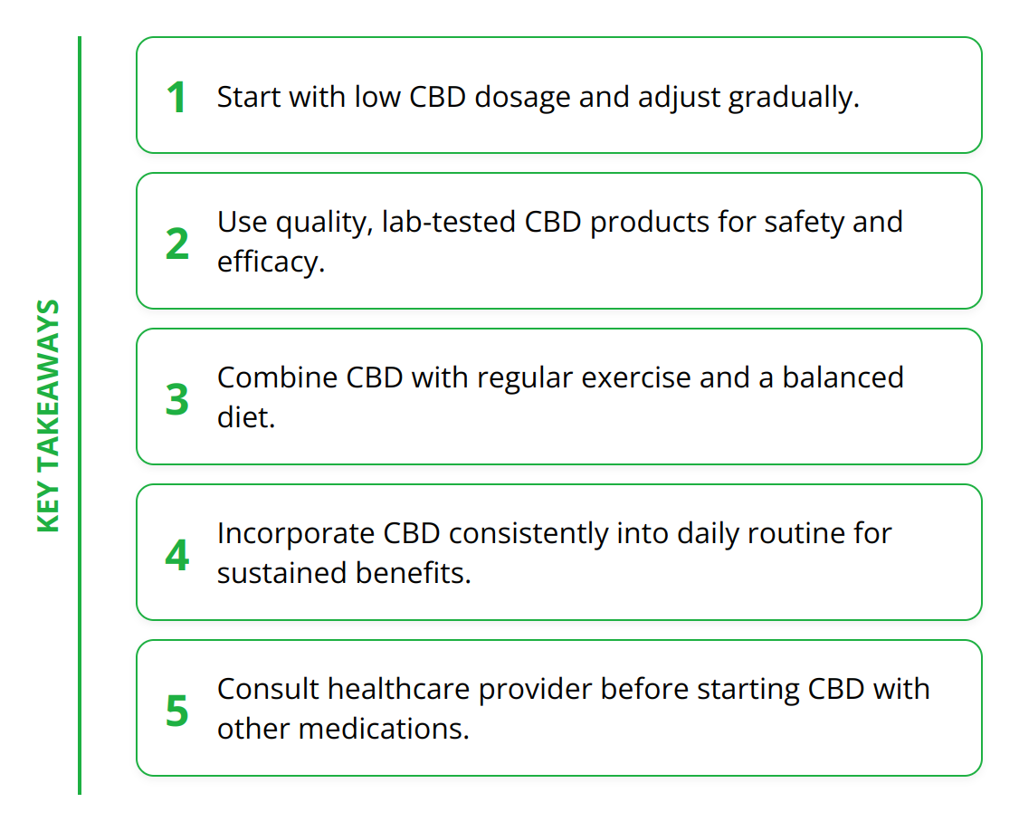 Key Takeaways - How CBD Contributes to Mental Health