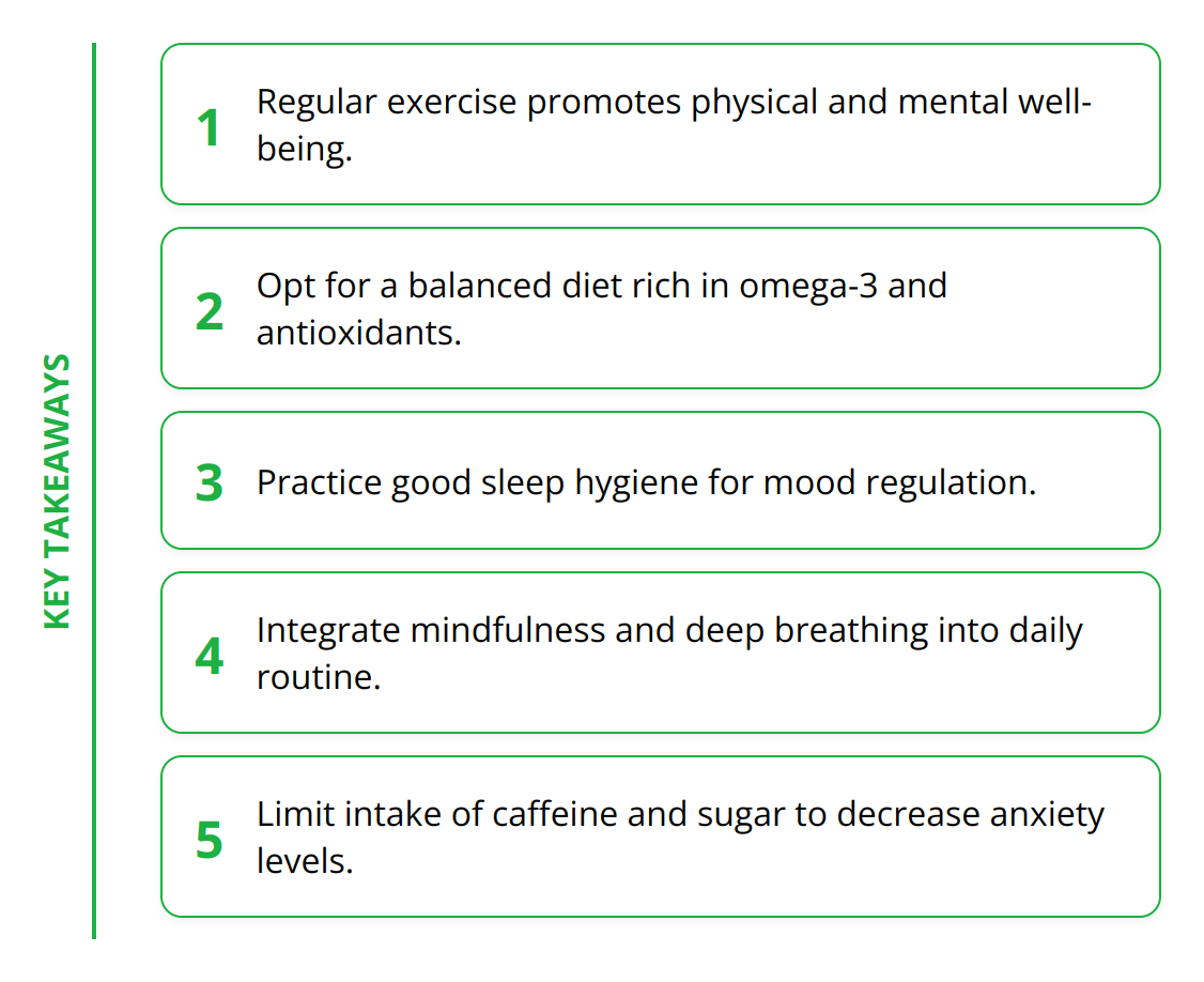 Key Takeaways - Managing Anxiety Naturally: Practical Tips