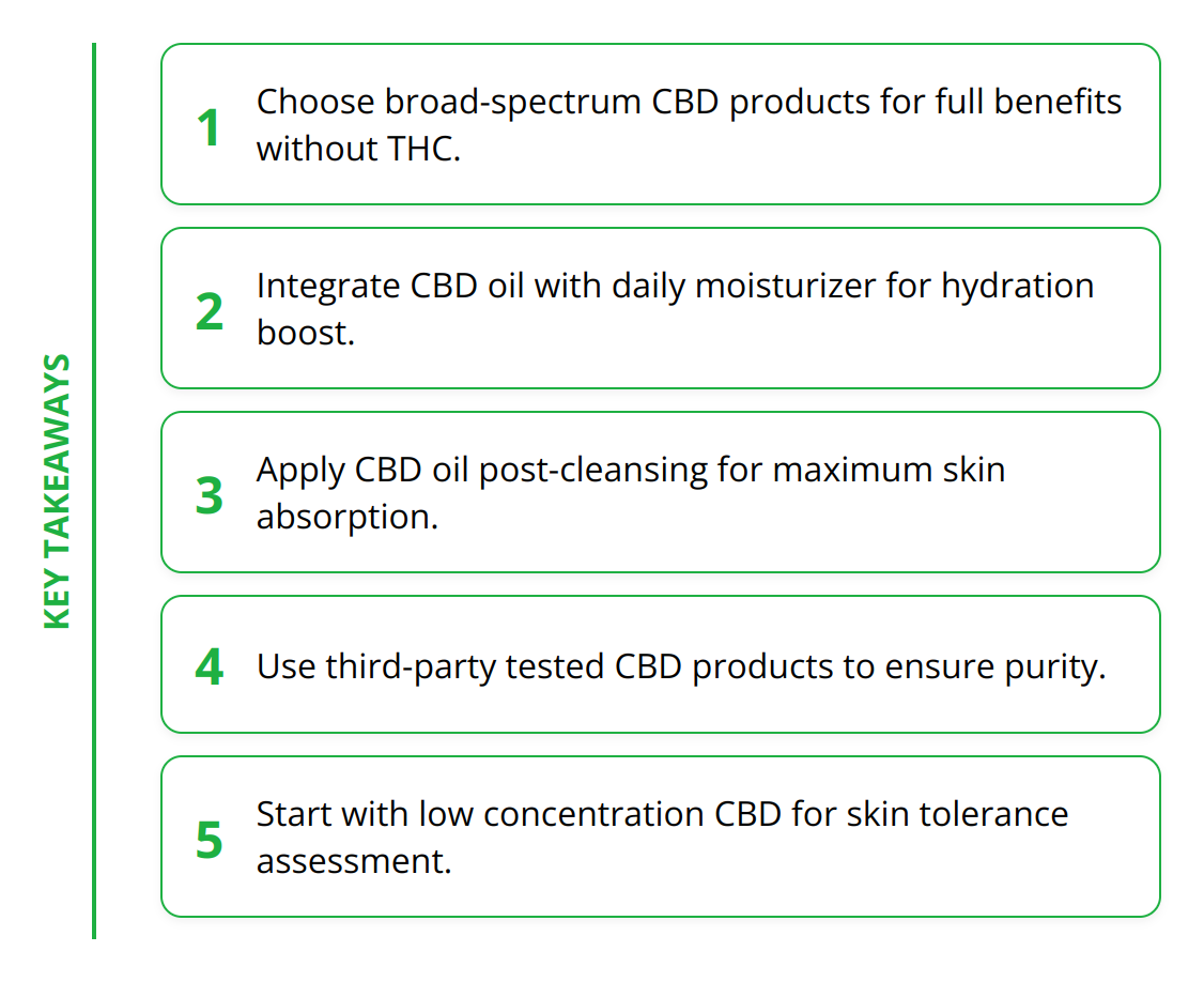 Key Takeaways - What Makes CBD Oil Beneficial for Skin Care?