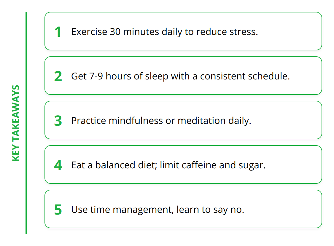 Key Takeaways - Why Adopting Stress-Busting Habits Can Change Your Life