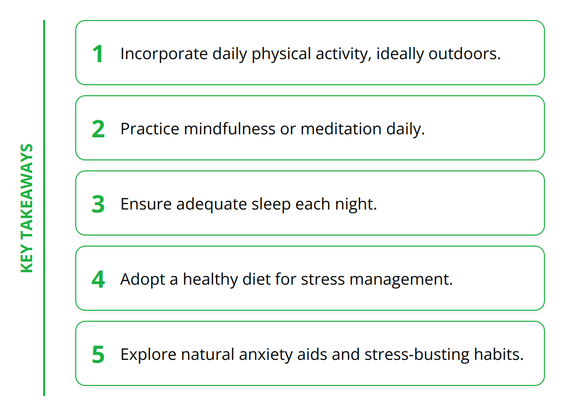 Key Takeaways - Why Natural Stress Relievers Are More Important Than Ever